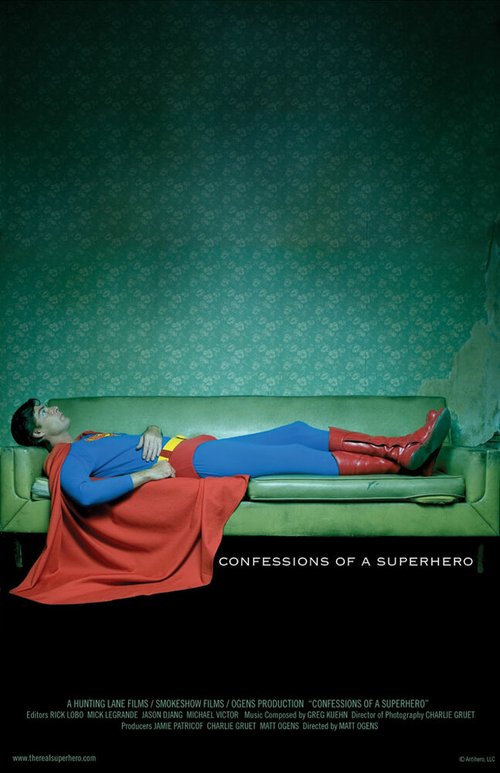 Смотреть фильм Признания cупергероя / Confessions of a Superhero (2007) онлайн в хорошем качестве HDRip