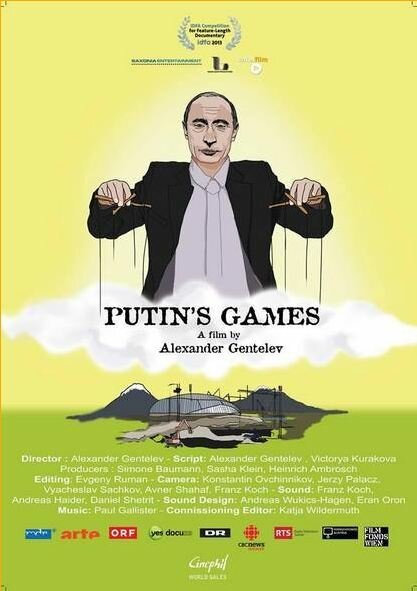 Смотреть фильм Путинские игры / Putin's Games (2013) онлайн в хорошем качестве HDRip