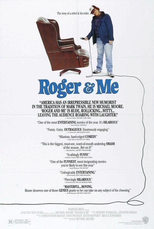 Смотреть фильм Роджер и я / Roger & Me (1989) онлайн в хорошем качестве SATRip