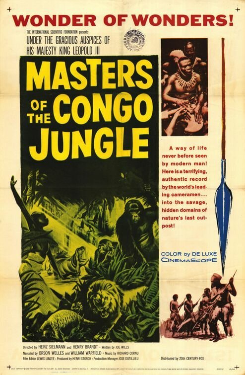 Смотреть фильм Саванна и джунгли / Les seigneurs de la forêt (1958) онлайн в хорошем качестве SATRip