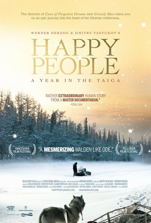 Смотреть фильм Счастливые люди: Год в тайге / Happy People: A Year in the Taiga (2010) онлайн в хорошем качестве HDRip