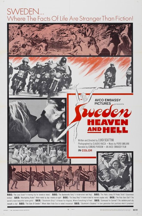 Смотреть фильм Швеция: Рай и ад / Svezia inferno e paradiso (1968) онлайн в хорошем качестве SATRip