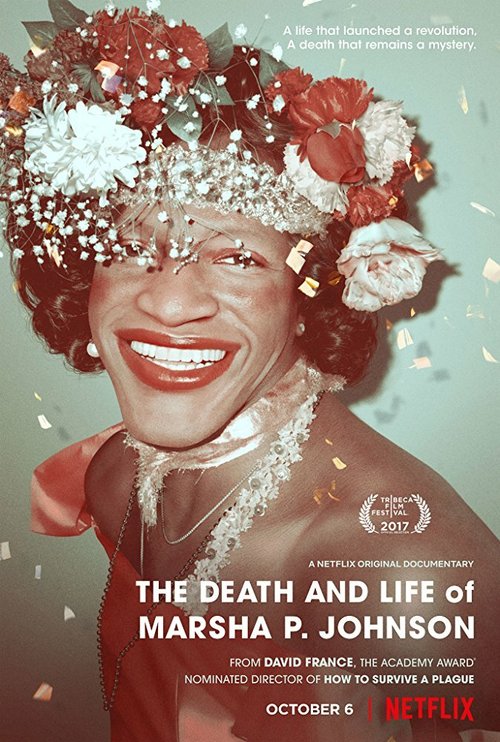 Смотреть фильм Смерть и жизнь Марши П. Джонсон / The Death and Life of Marsha P. Johnson (2017) онлайн в хорошем качестве HDRip