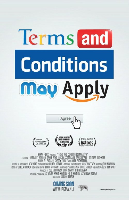 Смотреть фильм Сроки и условия могут поменяться / Terms and Conditions May Apply (2013) онлайн в хорошем качестве HDRip