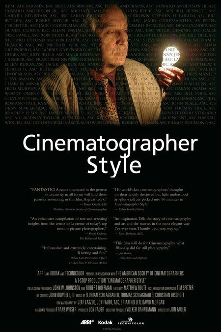 Стиль кинооператора / Cinematographer Style