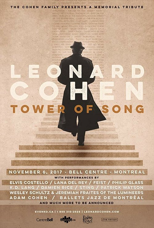 Смотреть фильм Tower of Song: A Memorial Tribute to Leonard Cohen (2018) онлайн 