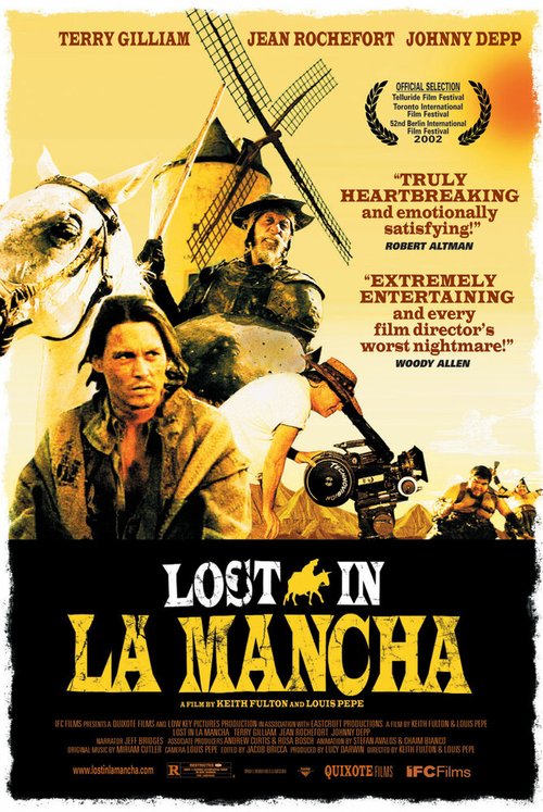 Смотреть фильм Затерянные в Ла-Манче / Lost in La Mancha (2002) онлайн в хорошем качестве HDRip