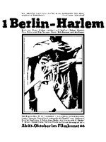 1 Берлин—Гарлем / 1 Berlin-Harlem