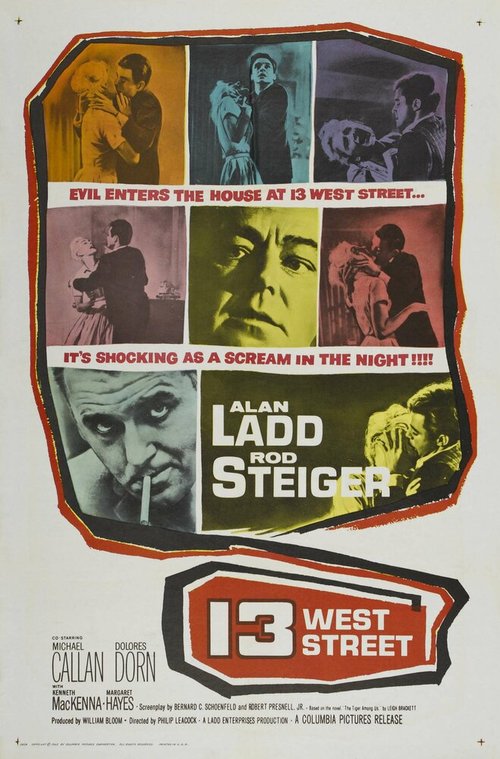 Смотреть фильм 13 West Street (1962) онлайн в хорошем качестве SATRip