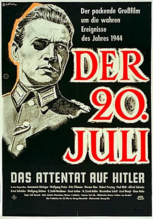Смотреть фильм 20 июля / Der 20. Juli (1955) онлайн в хорошем качестве SATRip