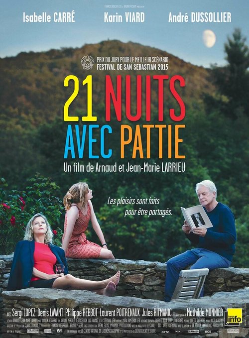 Смотреть фильм 21 ночь с Патти / Vingt et une nuits avec Pattie (2015) онлайн в хорошем качестве HDRip