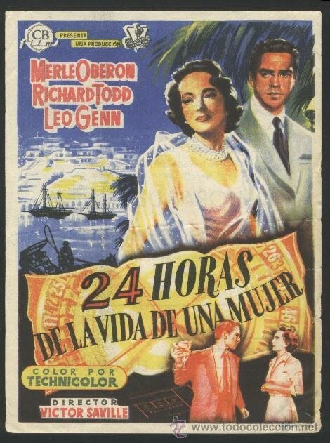 Смотреть фильм 24 часа из жизни женщины / 24 Hours of a Woman's Life (1952) онлайн в хорошем качестве SATRip