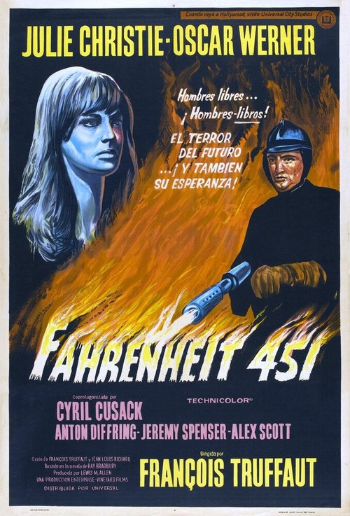 Смотреть фильм 451º по Фаренгейту / Fahrenheit 451 (1966) онлайн в хорошем качестве SATRip