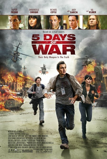 Смотреть фильм 5 дней в августе / 5 Days of War (2011) онлайн в хорошем качестве HDRip
