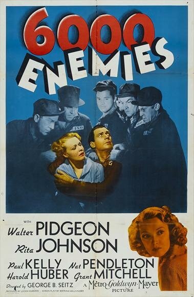 Смотреть фильм 6,000 Enemies (1939) онлайн в хорошем качестве SATRip