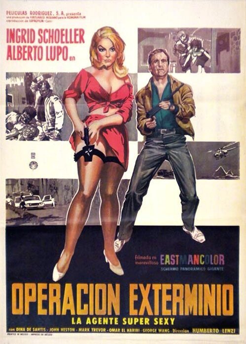 Смотреть фильм A 008 operazione sterminio (1965) онлайн в хорошем качестве SATRip