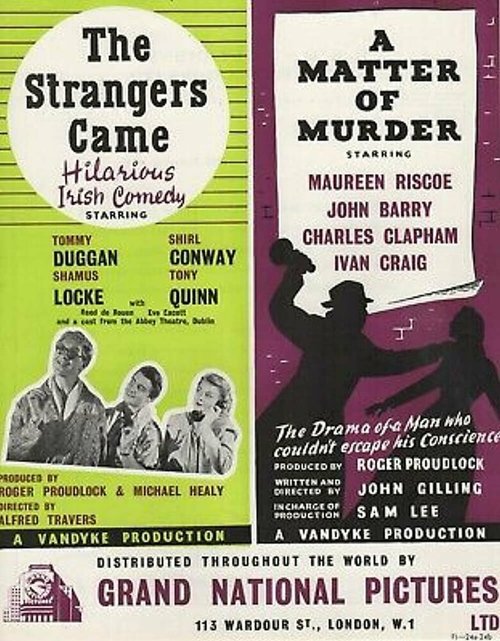 Смотреть фильм A Matter of Murder (1949) онлайн в хорошем качестве SATRip
