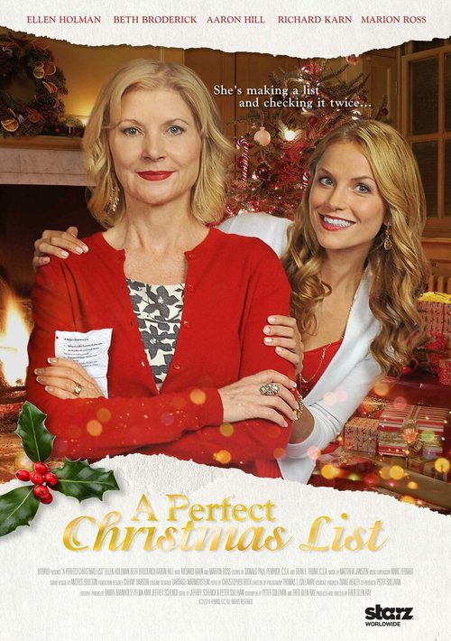 Смотреть фильм A Perfect Christmas List (2014) онлайн в хорошем качестве HDRip