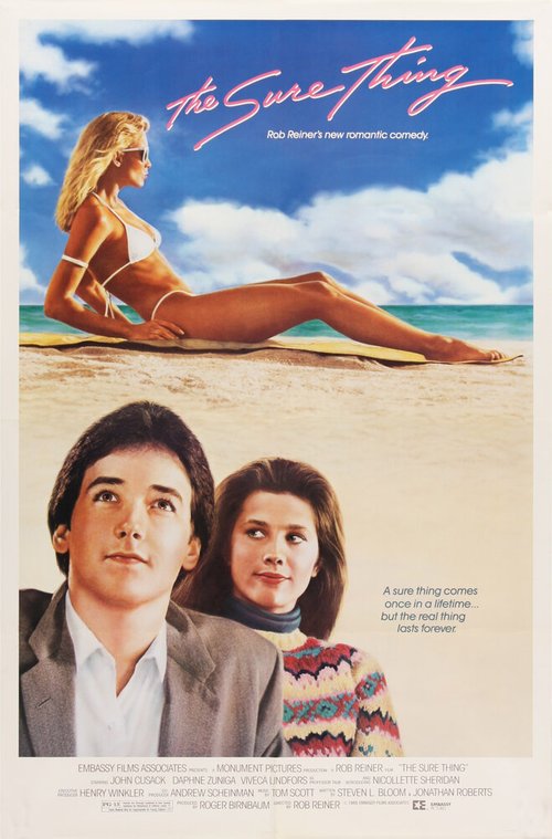 Смотреть фильм Абсолютно точно / The Sure Thing (1985) онлайн в хорошем качестве SATRip