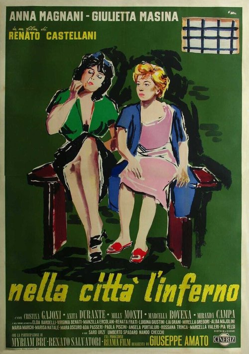 Смотреть фильм Ад посреди города / Nella città l'inferno (1959) онлайн в хорошем качестве SATRip