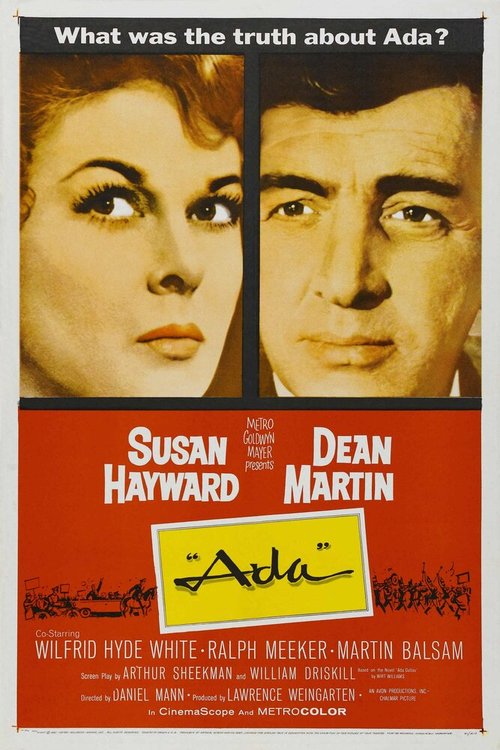 Смотреть фильм Ада / Ada (1961) онлайн в хорошем качестве SATRip