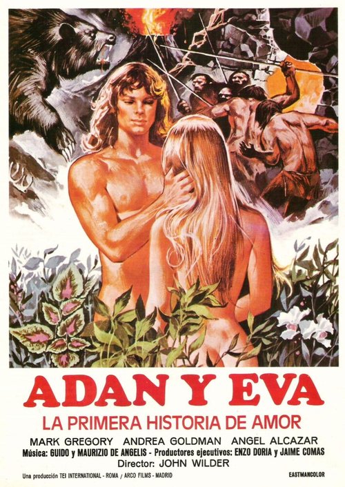 Смотреть фильм Адам и Ева: Первая история любви / Adamo ed Eva, la prima storia d'amore (1983) онлайн в хорошем качестве SATRip