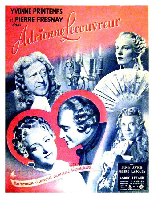 Смотреть фильм Адриен Лекуврер / Adrienne Lecouvreur (1938) онлайн в хорошем качестве SATRip