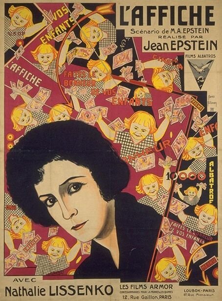 Смотреть фильм Афиша / L'affiche (1924) онлайн в хорошем качестве SATRip