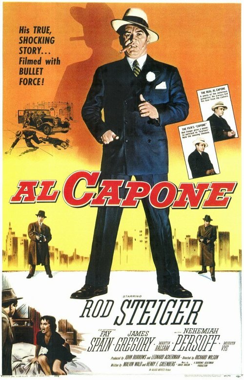 Смотреть фильм Аль Капоне / Al Capone (1959) онлайн в хорошем качестве SATRip