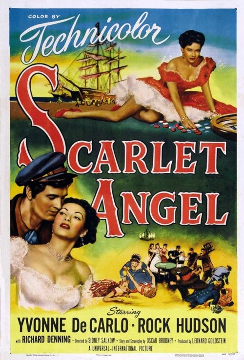 Смотреть фильм Алый ангел / Scarlet Angel (1952) онлайн в хорошем качестве SATRip