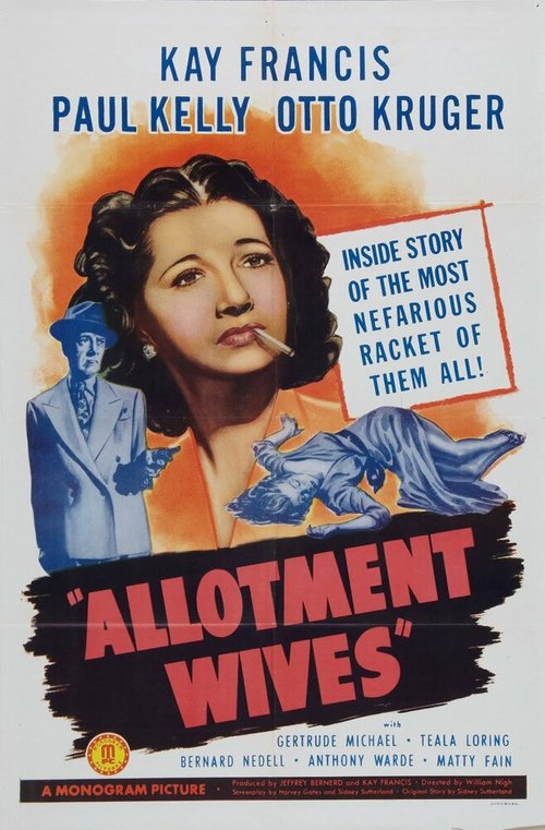 Смотреть фильм Allotment Wives (1945) онлайн в хорошем качестве SATRip