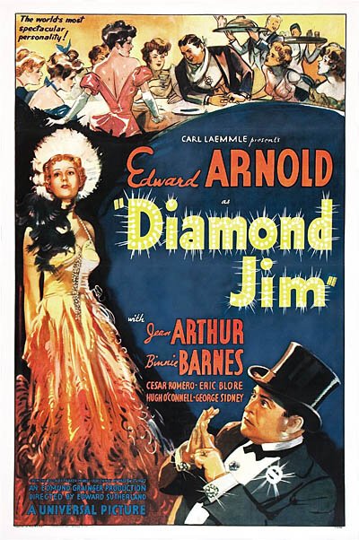 Смотреть фильм Алмаз Джима / Diamond Jim (1935) онлайн в хорошем качестве SATRip
