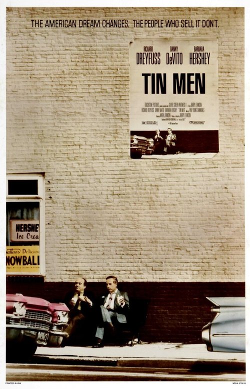 Смотреть фильм Алюминиевые человечки / Tin Men (1987) онлайн в хорошем качестве SATRip
