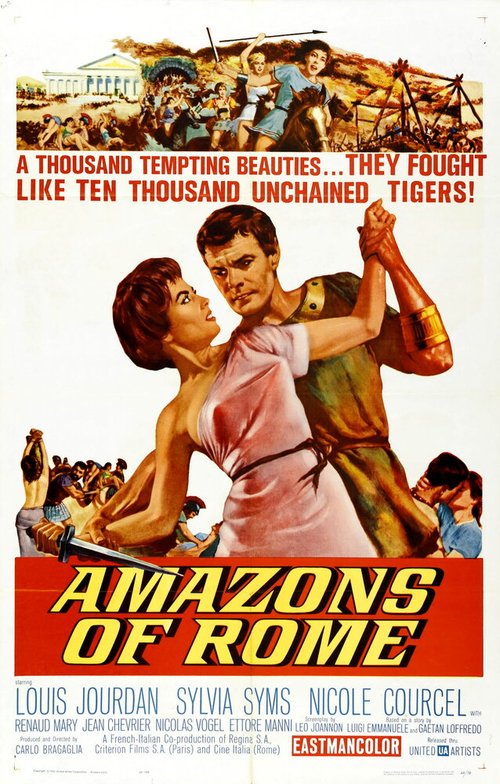 Смотреть фильм Амазонки Рима / Le vergini di Roma (1961) онлайн в хорошем качестве SATRip