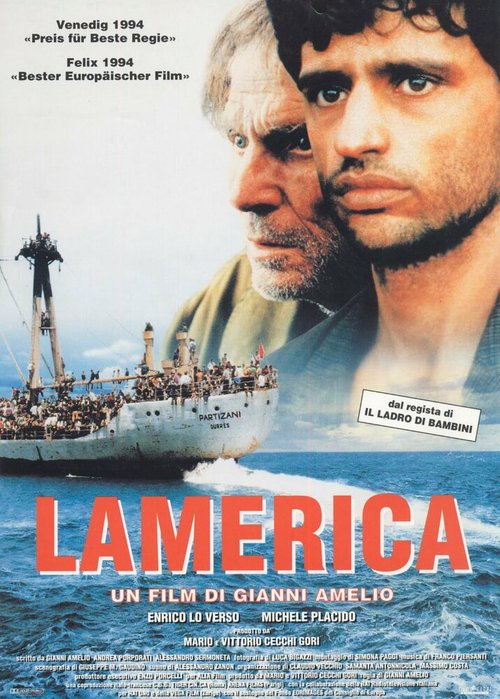 Смотреть фильм Америка / Lamerica (1994) онлайн в хорошем качестве HDRip