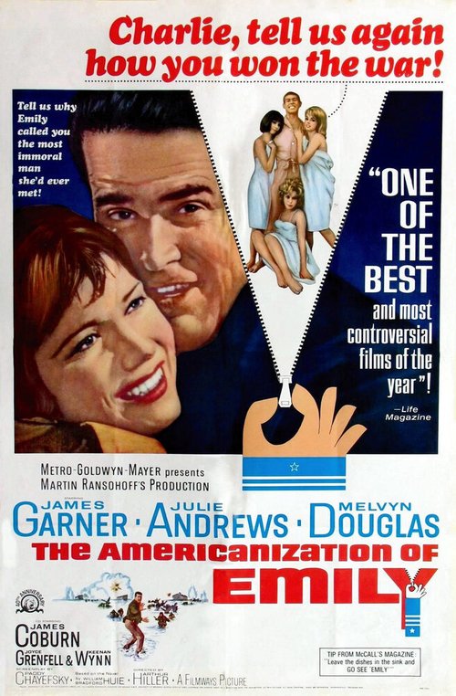 Смотреть фильм Американизация Эмили / The Americanization of Emily (1964) онлайн в хорошем качестве SATRip