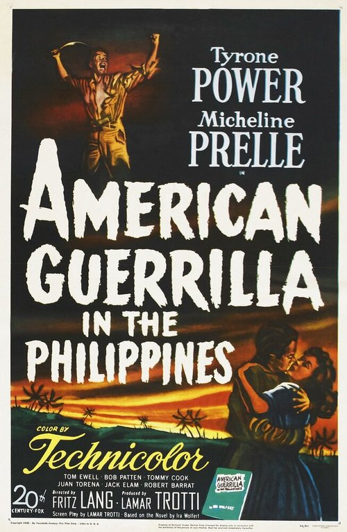 Смотреть фильм Американская война на Филиппинах / American Guerrilla in the Philippines (1950) онлайн в хорошем качестве SATRip