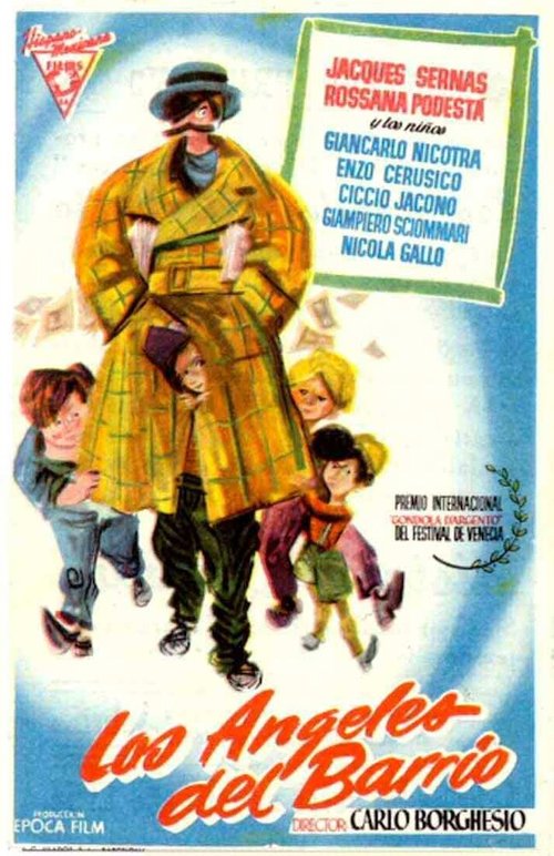 Смотреть фильм Ангелы квартала / Gli angeli del quartiere (1952) онлайн в хорошем качестве SATRip