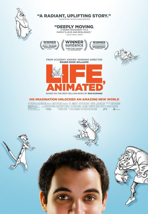 Смотреть фильм Анимированная жизнь / Life, Animated (2016) онлайн в хорошем качестве CAMRip