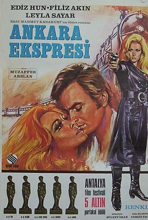 Смотреть фильм Анкара экспресс / Ankara ekspresi (1970) онлайн в хорошем качестве SATRip
