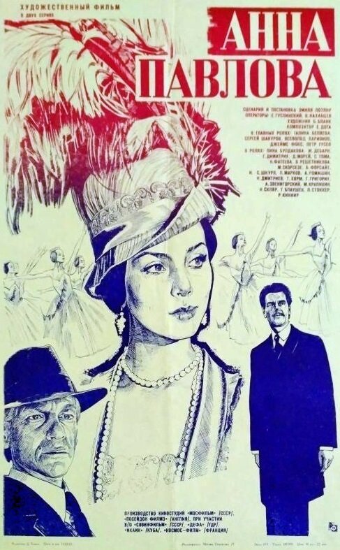 Смотреть фильм Анна Павлова (1983) онлайн в хорошем качестве SATRip