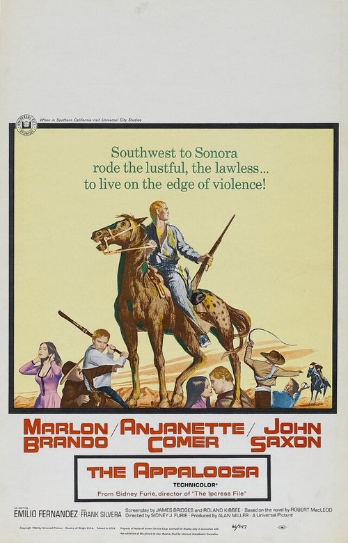 Смотреть фильм Аппалуза / The Appaloosa (1966) онлайн в хорошем качестве SATRip