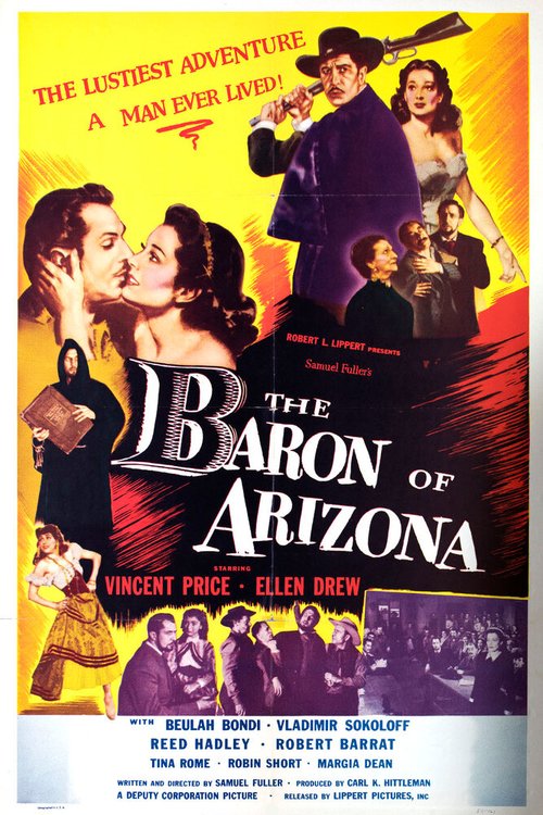 Смотреть фильм Аризонский барон / The Baron of Arizona (1950) онлайн в хорошем качестве SATRip
