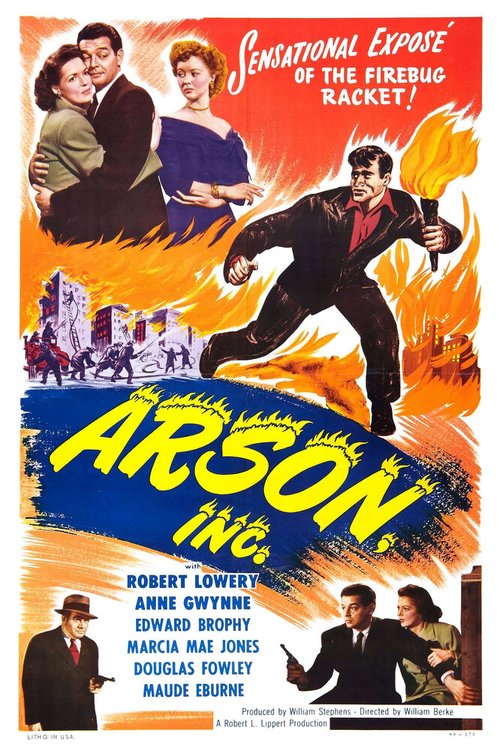 Смотреть фильм Arson, Inc. (1949) онлайн в хорошем качестве SATRip