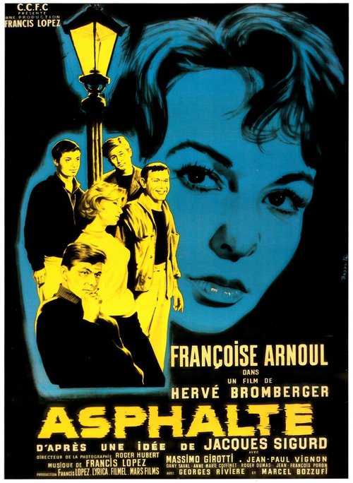 Смотреть фильм Асфальт / Asphalte (1959) онлайн в хорошем качестве SATRip