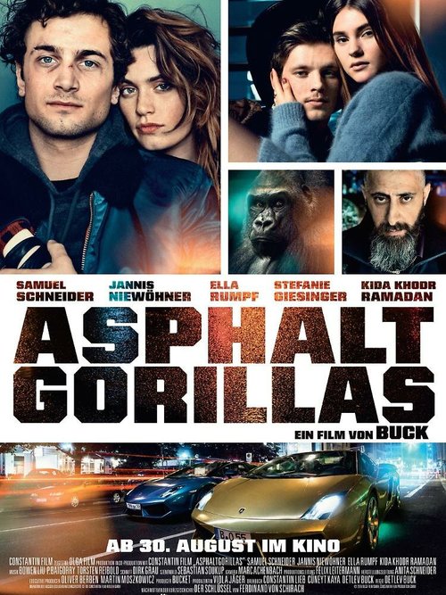 Смотреть фильм Асфальтовые джунгли / Asphaltgorillas (2018) онлайн в хорошем качестве HDRip