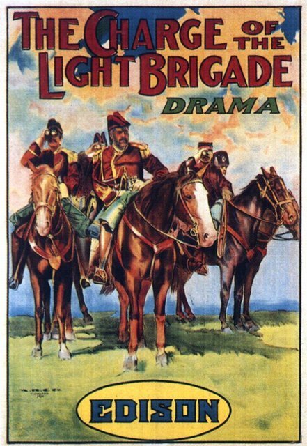 Смотреть фильм Атака легкой кавалерии / The Charge of the Light Brigade (1912) онлайн 