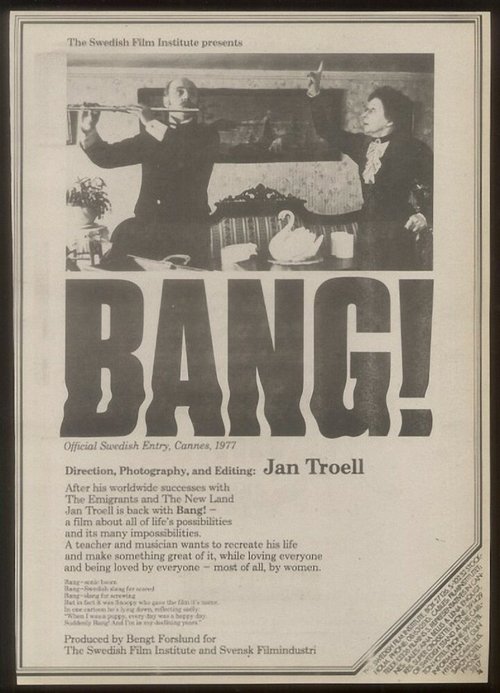 Смотреть фильм Бабах! / Bang! (1977) онлайн в хорошем качестве SATRip
