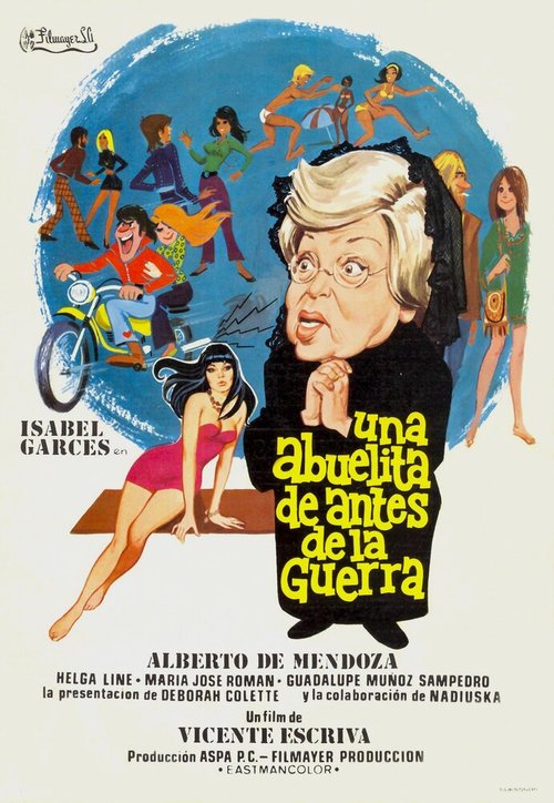 Смотреть фильм Бабушка из довоенных времен / Una abuelita de antes de la guerra (1975) онлайн в хорошем качестве SATRip