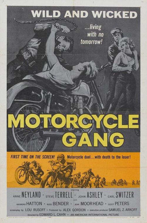 Смотреть фильм Банда мотоциклистов / Motorcycle Gang (1957) онлайн в хорошем качестве SATRip
